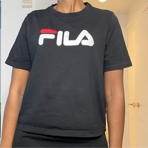 ♣️ Black FILA T-Shirt